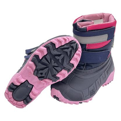 Snow Boots - Boatilus Hybrid 2 - Fuchsia/Navy