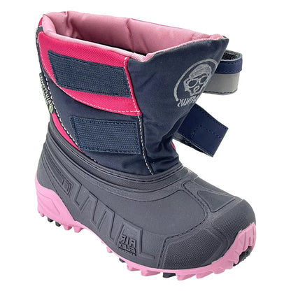 Snow Boots - Boatilus Hybrid 2 - Fuchsia/Navy