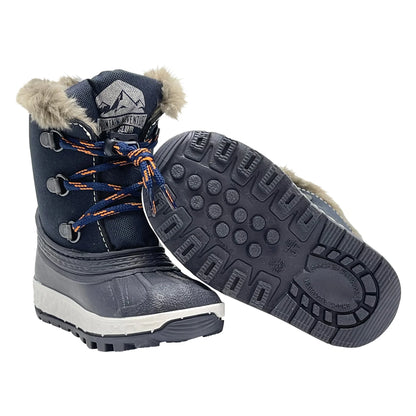 Snow Boots - Boatilus Nanouk - Navy - Size 24/25 (UK Child 7/7.5)