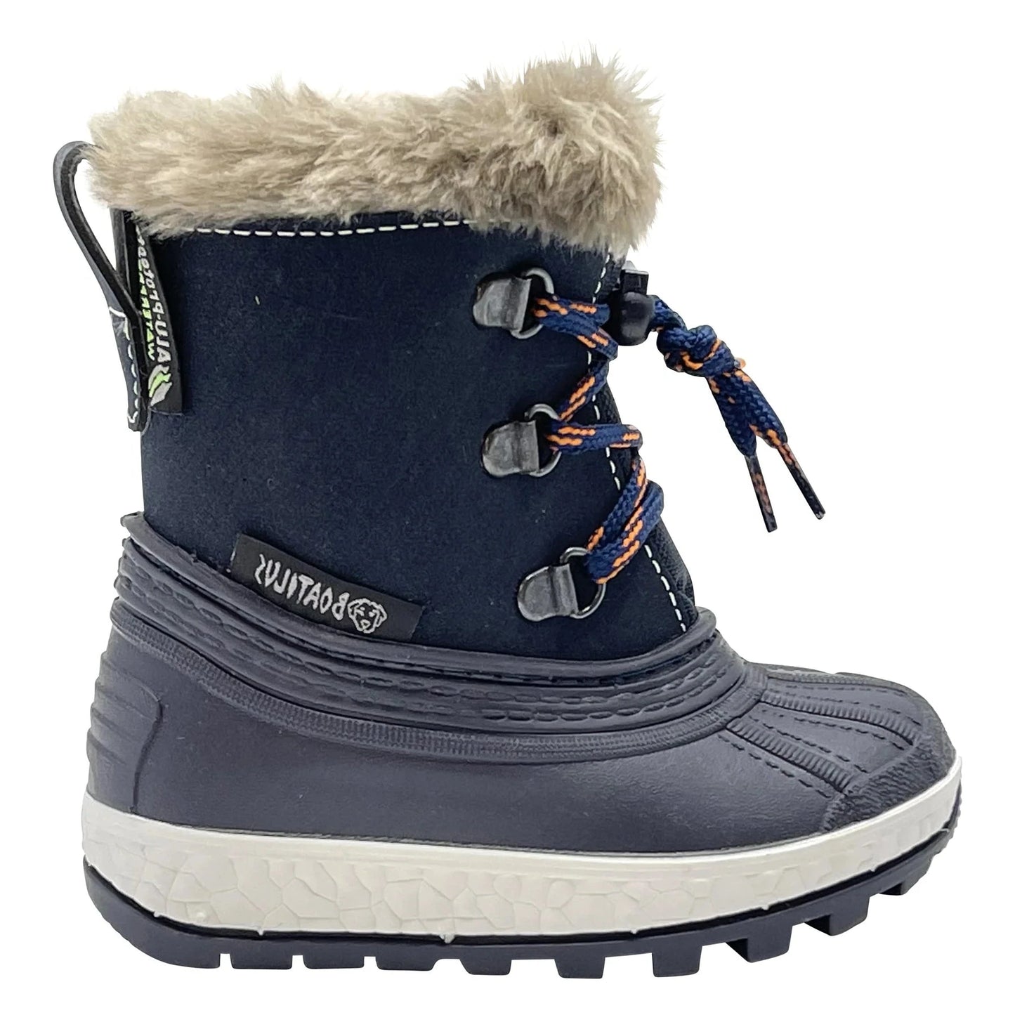 Snow Boots - Boatilus Nanouk - Navy - Size 24/25 (UK Child 7/7.5)