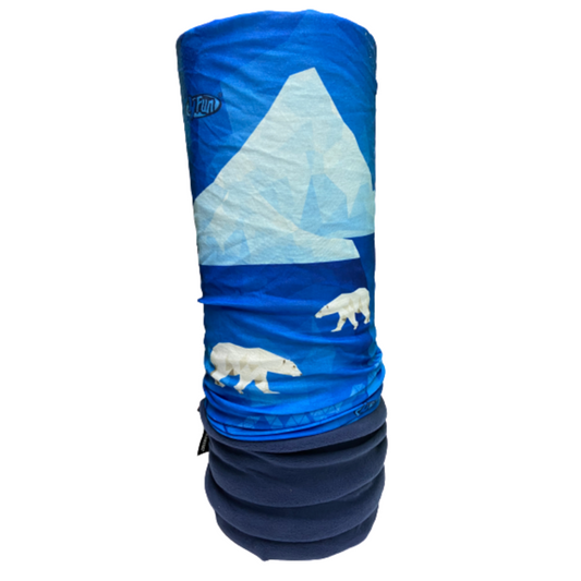 Neck Warmer - Multifunctional Polartec - Mountain Ice