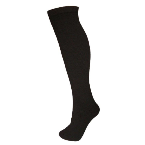 Ski Socks - Manbi Essential Adult Tube (UK 4-11) - Black