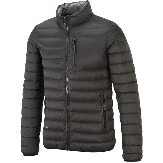 Down Jacket - Surfanic Flex Lightweight Mens - Black