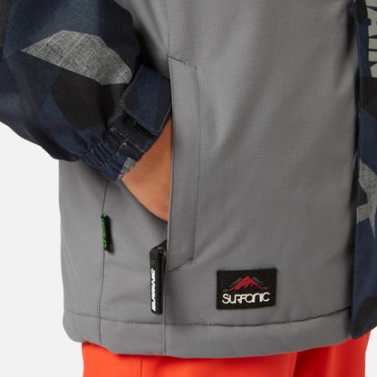 Ski Jacket - Surfanic Mission Surftex Boys - Geo Camo