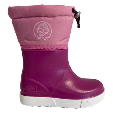 Snow Boots - Boatilus Penguy B Warm Welly- Fuchsia