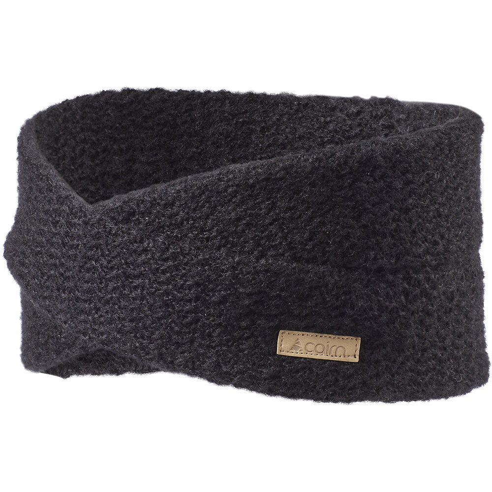 Headband - Cairn Leona - Black - Fine and chic, for the most refined!