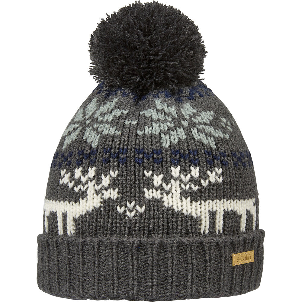 Beanie - Cairn Mae - Graphite Jacquard - Junior