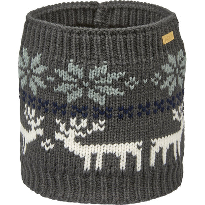 Neck Warmer - Cairn Mae - Graphite Jacquard - Junior