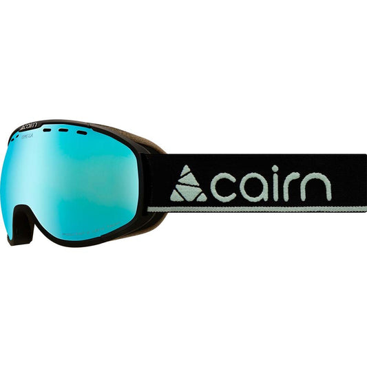 Ski Goggles - Cairn Omega - Mat Black / Ice Blue Mirror SPX 3000 ium