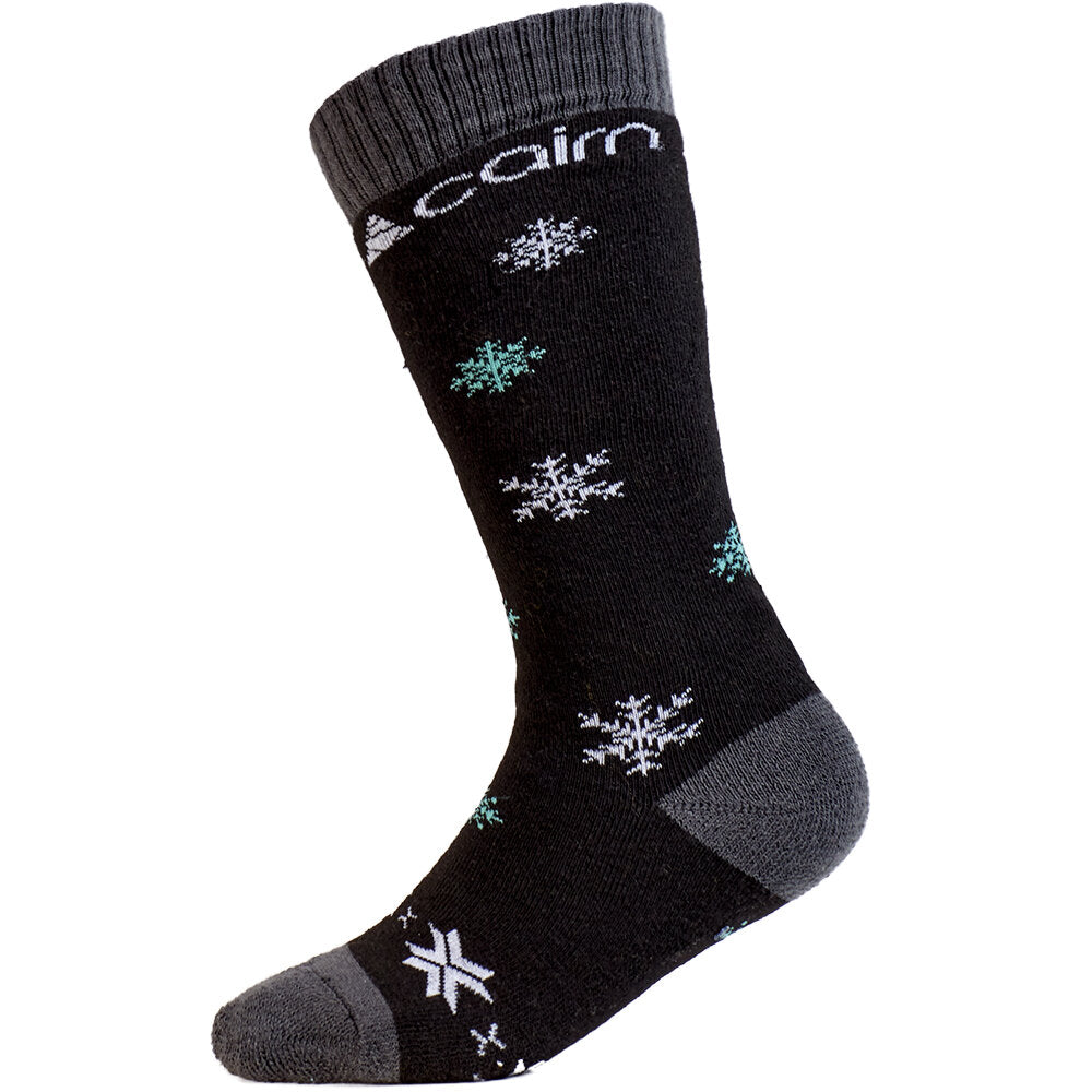 Ski Socks - Cairn Spirit Toddlers - Black Snow