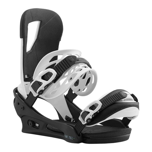 Snowboard Bindings - Burton Cartel Black/White - Large