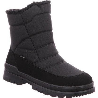 Snow Boots - Attiba Enzo Mens with Patented OC System (non-slip) - Black