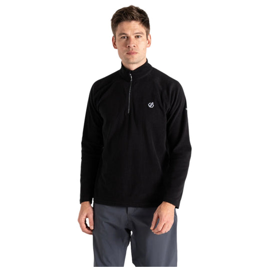 Fleece Thermal Ski Top - Dare2b  Men's Freethink II Half Zip - Black