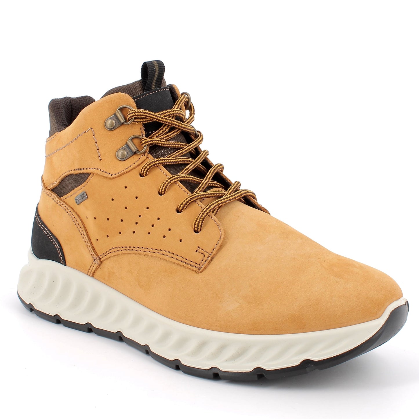 Snow Boots - IMAC Waterproof Breathable Leather - Men's - Mustard/Brown - Light Style