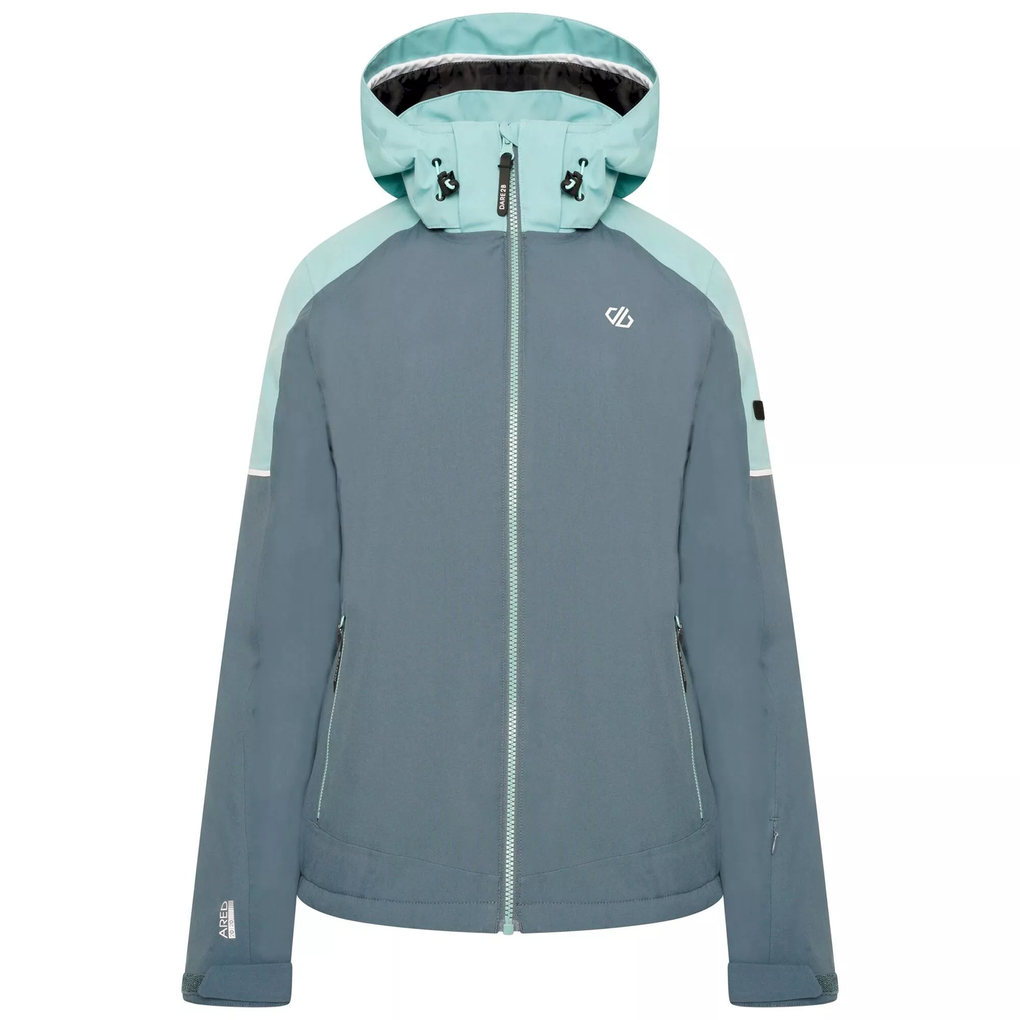 Ski Jacket - Dare2B Enliven Ladies - Canton Green/Orion Grey