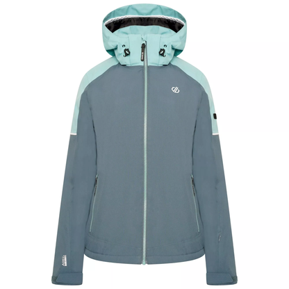 Ski Jacket - Dare2B Enliven Ladies - Canton Green/Orion Grey