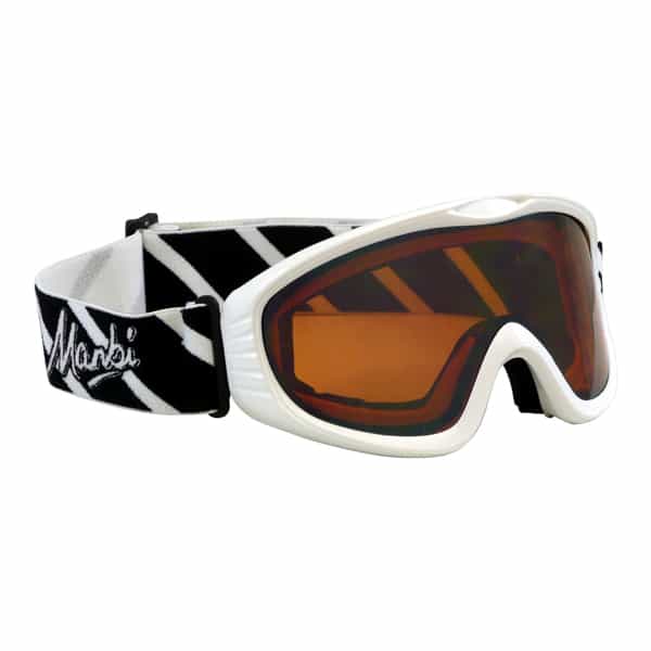 Ski Goggles - Manbi Vulcan - White / Orange