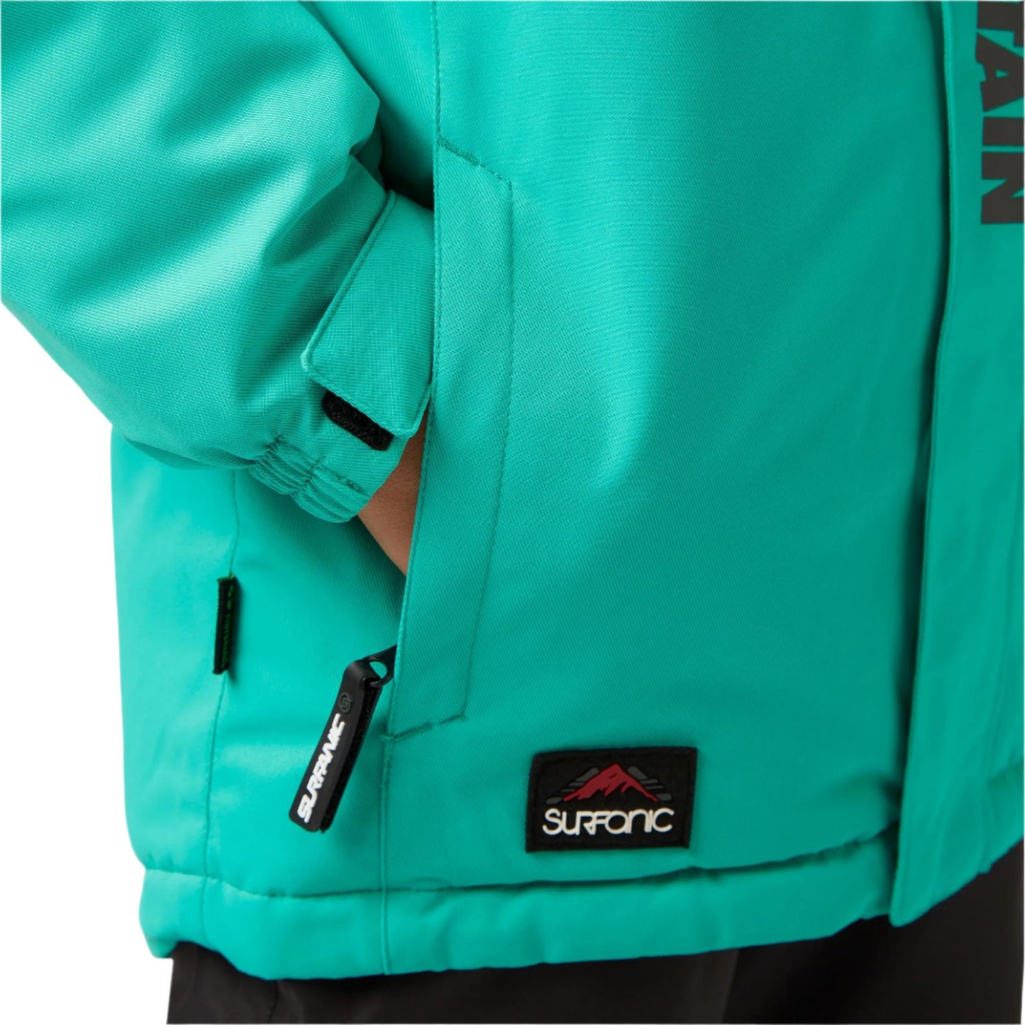 Ski Jacket - Surfanic Mission Surftex Boys - Green