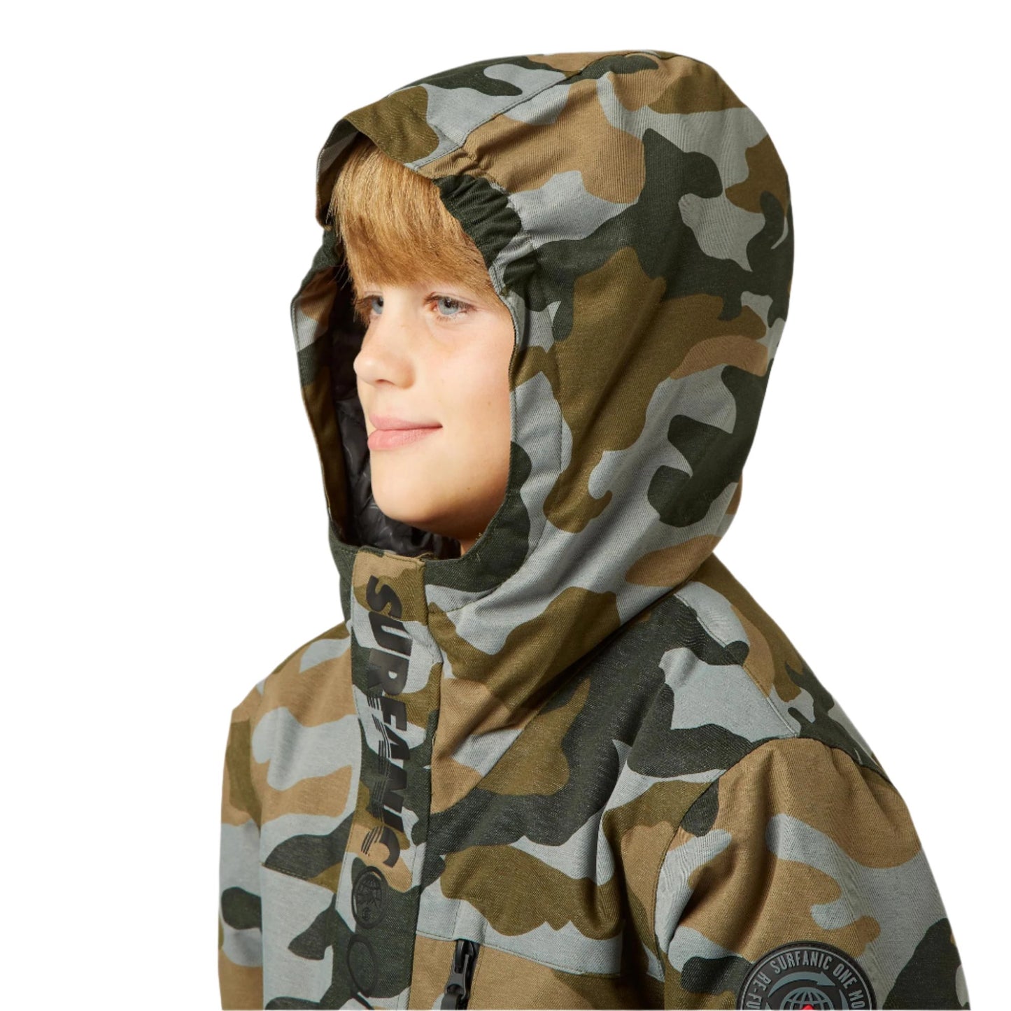 Ski Jacket - Surfanic Mission Surftex Boys - Pastel Camo