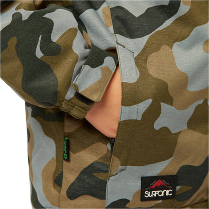 Ski Jacket - Surfanic Mission Surftex Boys - Pastel Camo