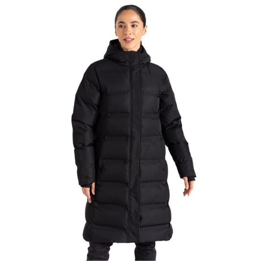 Long Puffer Jacket – Dare2B Wander Ladies – Black