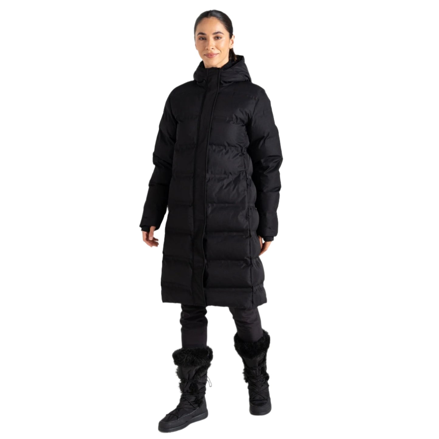 Long Puffer Jacket – Dare2B Wander Ladies – Black